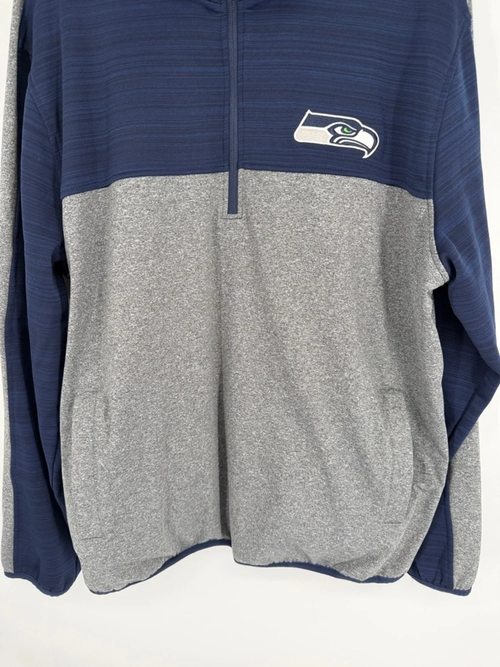 Seattle Seahawks NFL Quarterback Zip Pullover Men’s XL
